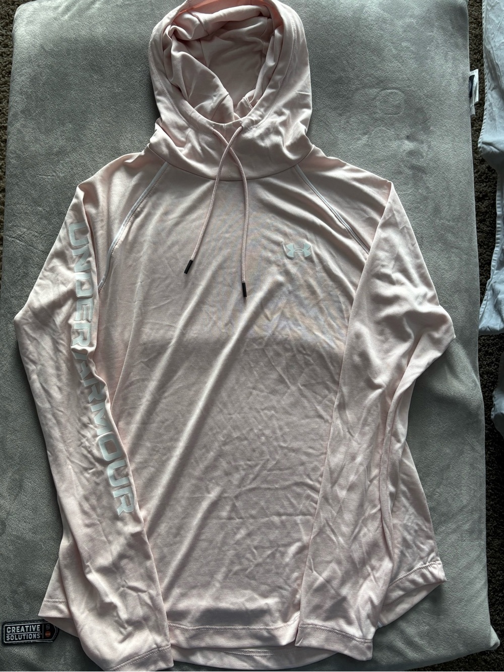 Under Armour Light Pink Women's Hooded Long Sleeve Pullover
